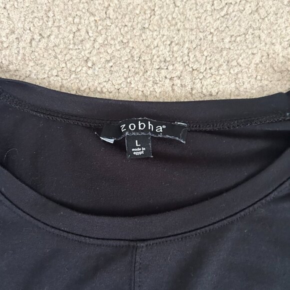 black workout top - Picture 3 of 6